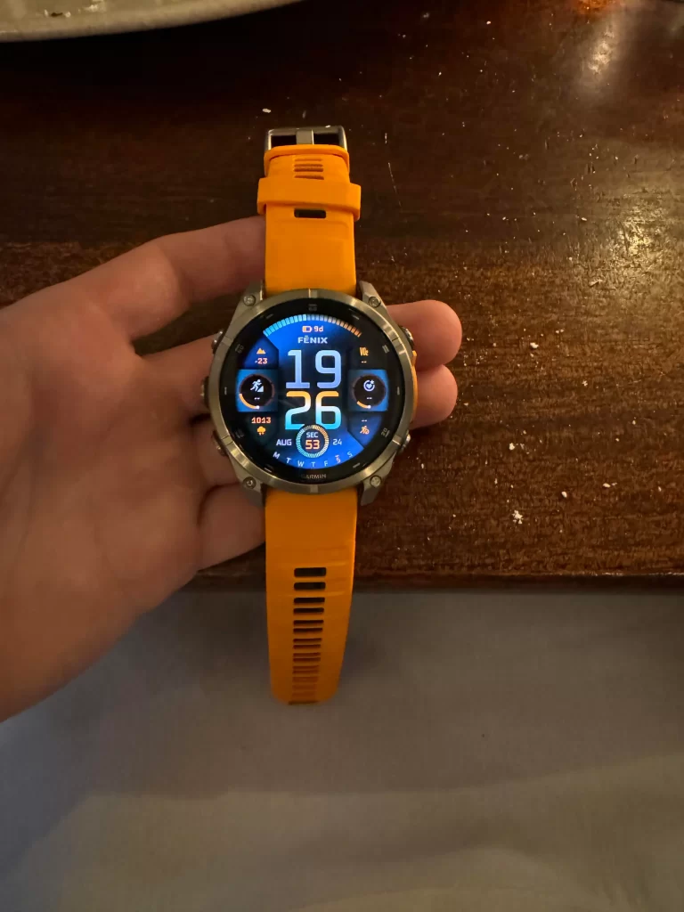 Fenix 8 Display