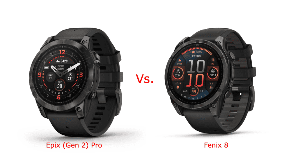 Epix Pro vs Fenix 8